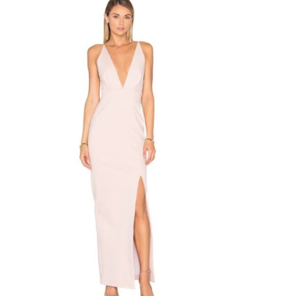 Nicholas Ava Dress in Blush Size 4 - Picture 1 of 8